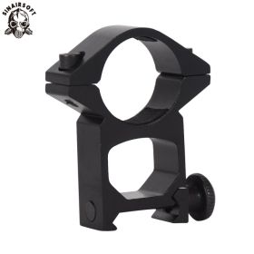 Outdoor Tactical Equipment 25.4mm High Profile Sight Installation Ring 11mm Optical Sight Base (Option: Default)