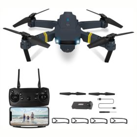 Foldable RC Quadcopter Drone With 1080P Camera, FPV Video, One-Key Start, Headless Mode, Waypoint Flight And  Flips (Option: Brown)