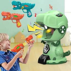 Count 2 Times For The Mechanical Dragon Punch And The Dinosaur Gun + 20 Balls (Option: Colorful)