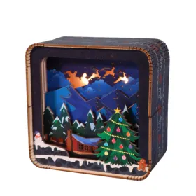 3D Wooden Puzzles Model Kit Night Lights Desk Decorations Birthday Gifts For Women (Option: defaulttitle)