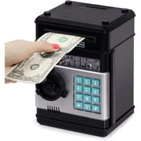 Electronic Piggy Bank, Mini ATM Password Money Bank Cash Coins Saving Box For Kids, Cartoon Safe Bank Box Perfect Toy Gifts For Boys Girls (Option: Default)