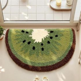 Fruit Bath Mats Cute Bathroom Rugs, Particularly Absorbent, Very Soft, And Dry Fast That Fits In The Kid's Room, Bathroom Or Other Room, (Option: Default)