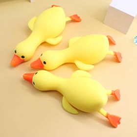 3 PCS Big Duck Squeezing Toys, Stress Relieving Toys, Relaxing Stress (Color: Yellow)