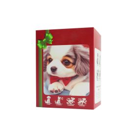 Robot Puppy Short Plush Doll (Option: Saint Bernard Grey-16cm Color Box Package)