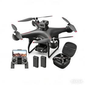 S116 Drone | Electrically Adjustable Dual Cameras, Optical Flow Positioning, Brushless Motors, Wi-Fi Connectivity, PVC Material, Lithium Polymer (Option: foldable)