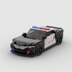 City Police Car Toy MOC Building Blocks,City Vehicle Car Blocks Building Sets Toys,DIY City Car Building Bricks For Kids And Adults-318PCS (Option: Default)