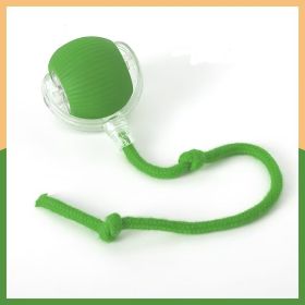 (Green) Electric Dog Ball Toy - Indoor Large And Small Cat Dog Interactive Intelligent Rolling Pet Ball (Green) (Option: Default)