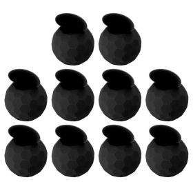 10 Pcs Reusable Water Balloons Silicone Water Balloons Self Sealing Quick Fill Summer Pool Beach Party Game Toy Black (Option: Default)