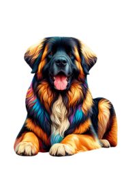 Dog Wooden Puzzles (Option: Style25-A3)