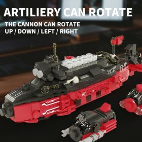 Submarine Building Set 789PCS Plastic High Simulated Interactive Building Block Set For Kids Over 3 (Option: Default)