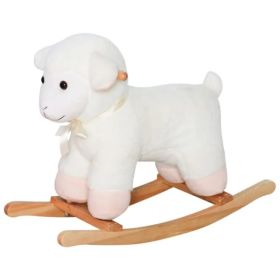 Baby Rocking Hors-White (Option: As picture)