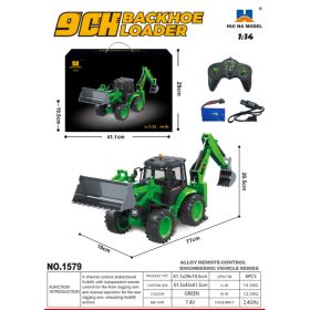 Huina 1579 1-14 RC Backhoe Loader (Option: 1579)