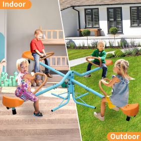 Outdoor Children's Rotating Seesaw (Option: As shown in the figure)