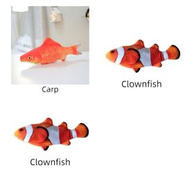 Without Cat Nip Version - Electric Jumping Fish Simulation Electric Fish Toy (Option: Set5)