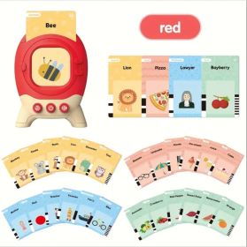 Toddler Toys Talking Flash Cards For 1 2 3 4 5 6 Year Old Boys And Girls, Autism Sensory Toys For Autistic Children, Learning Educational Montess (Option: Colorful)