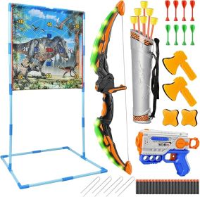 Dinosaur Themed Outdoor Sports Game Throw, Aim And Hit Prehistoric Bullseye, Experience The Excitement Of Jurassic, Aim, Splash And Score (Option: 1SET)