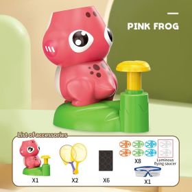 Red Dinosaur Flying Saucer,The Main Image Is Red. (Option: As shown in the main image)