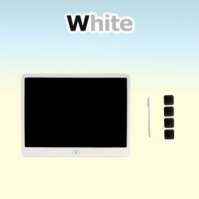 LCD Writing Tablet, Valentines Day Gifts For Kids,16 Inch Colorful Toddler Doodle Board Drawing Tablet, Erasable Reusable Electronic Drawing Pads (Color: White)
