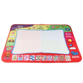 Water Painting Draw Writing Mat Kid Developmental Doodle Board Toy With Pen (Option: Default)