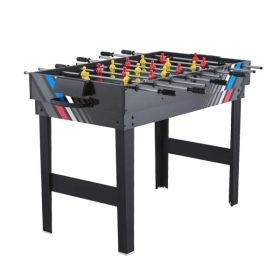 4-in-1 Combo Game Table Set, Air Hockey Table, Multi Combination Table With Air Hockey, Pool Billiard, Foosball, Ping Pong, Pushers & Pucks, Spor (Option: 48x24x32 inch)
