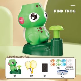 Green Dinosaur Flying Saucer (Option: As shown in the main image)