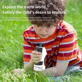 Kids Mini 50X-300X Microscope, Your Little Scientist Microscope, Kids Microscope Handheld Mini Microscope, Kids Microscope Portable Microscope (Option: defaulttitle)