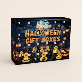 DOWMOO Halloween Duck Blind Box Set, 24 Pieces (Option: 24 Pieces)