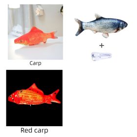 Without Cat Nip Version - Electric Jumping Fish Simulation Electric Fish Toy (Option: Set9)