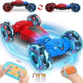 Gesture Sensing RC Stunt Car Toy For Kids Ages (Option: Red)