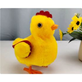Stuffed Electric Toy Walking Simulation (Option: Chip Chicken-Yellow)