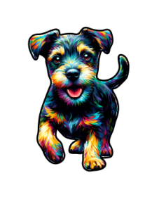 Dog Wooden Puzzles (Option: Style1-A3)