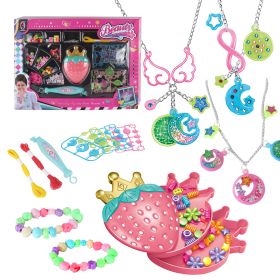 Diy Toys Puzzle Creative Ribbon Woven Hand Ropes Jewelry Making For Children Toy (Option: W13116000)
