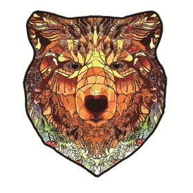 Each Piece Is Animal Shaped Christmas Gift Colorful Elephant Turtle Wooden Jigsaw Puzzles (Option: Style27-A3)