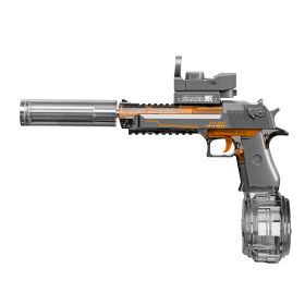 Transparent Desert Eagle Electric Water Gun - The Perfect Gift For Summer Holidays, Safe And Fun To Play (Option: 1pc)
