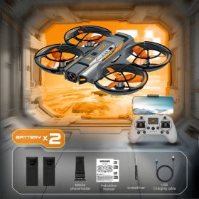 A21 MAX UAV] [Two Types Of Remote Controls Available] HD Electric Adjustment Dual Cameras, Equipped With A 4.5-inch Screen, With Obstacle Avoidan (Option: Generalcontrol)