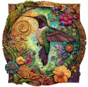 Wooden Jigsaw Puzzle (Option: Style16-A5)