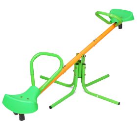 360 Degree Rotating Outdoor Children's Rotating Seesaw (Option: As shown in the figure)