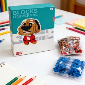 Dog Building Block-Brown (Option: 6972614794818)