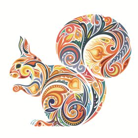 Each Piece Is Animal Shaped Christmas Gift Colorful Elephant Turtle Wooden Jigsaw Puzzles (Option: Style11-A3)