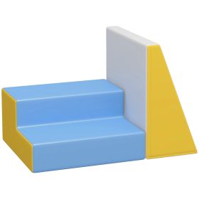 2 Piece Climb and Crawl Activity Play Set, Contemporary (Option: Contemporary-520x390x520 mm)