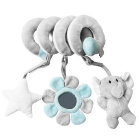 Baby Pram Crib Activity Spiral Plush Toys Infant Baby Stroller Toy Car Seat Hanging Toys Educational Plush Toys (Option: Default)
