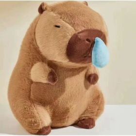 Capabala Doll Doll Plush Toy Capybara Pillow (Option: Snot type-25cm)