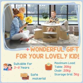 Kids Table and Chairs Set (Option: Default Title)