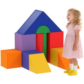 11-Piece Kids Crawl and Climb Activity Play Set for Climbing, Crawling, Sliding, Assorted (Option: Assorted-775x545x520 mm)