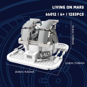 ELT Building Toys 621 Pcs Extremely Large Telescope Building Blocks Set Construction Toys With 2 Figurines For Kids (Option: Default)