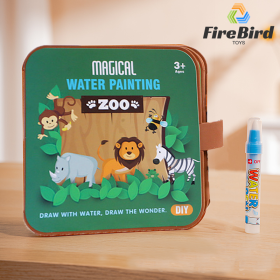 Magical Water Drawing Book, Repeatedly Colored Drawing Book, Children's Puzzle Toy (Option: As shown in the figure)